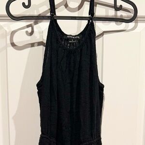 ✨ Hers & Mine Black Sleeveless Jumpsuit – Size Small ✨